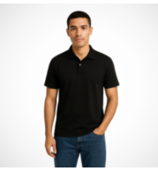 Classic Cotton Polo Shirt – Soft Pique Fabric, Durable Stitching, Button Placket, Ribbed Collar, Multiple Colors & Sizes, Custom Logo Embroidery, Perfect for Casual & Corporate Wear